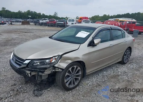 2015 Honda Accord Sport from USA, damaged, VIN 1HGCR2F56FA118365